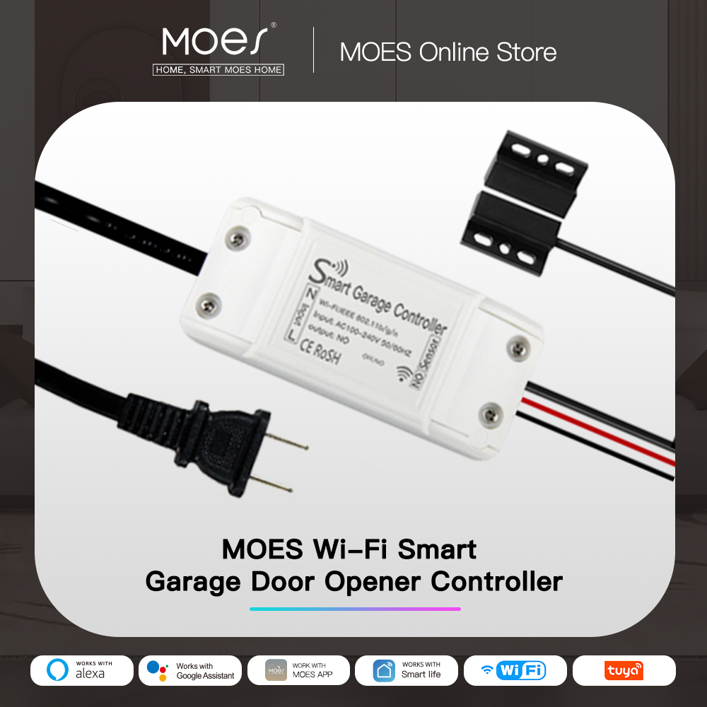 MOES Tuya WiFi Smart Garage Do - đánh giá và giá Smart Ir Remote Controller
