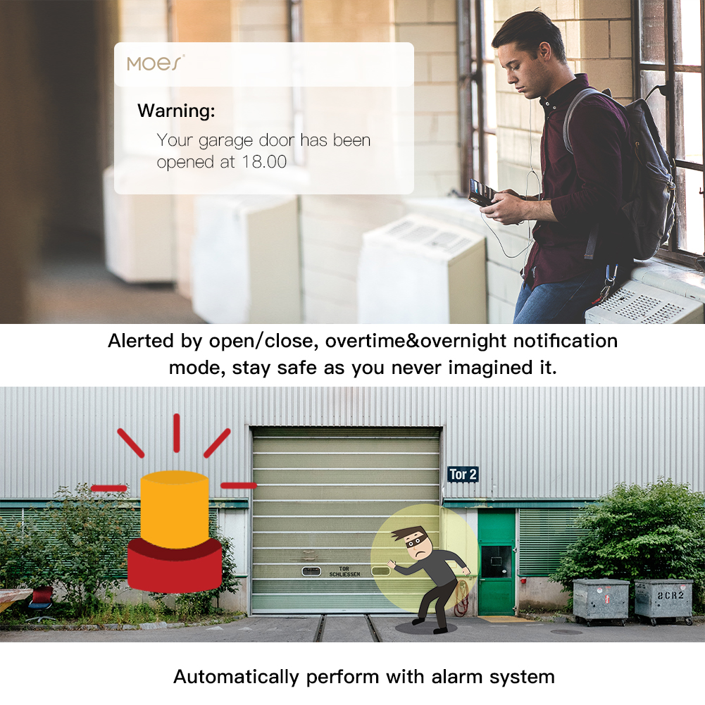 MOES Tuya WiFi Smart Garage Do - đánh giá và giá Smart Ir Remote Controller