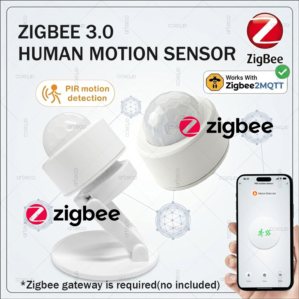 Zigbee 3.0 Mini PIR Motion Sen - đánh giá và giá Smart Home Assistant