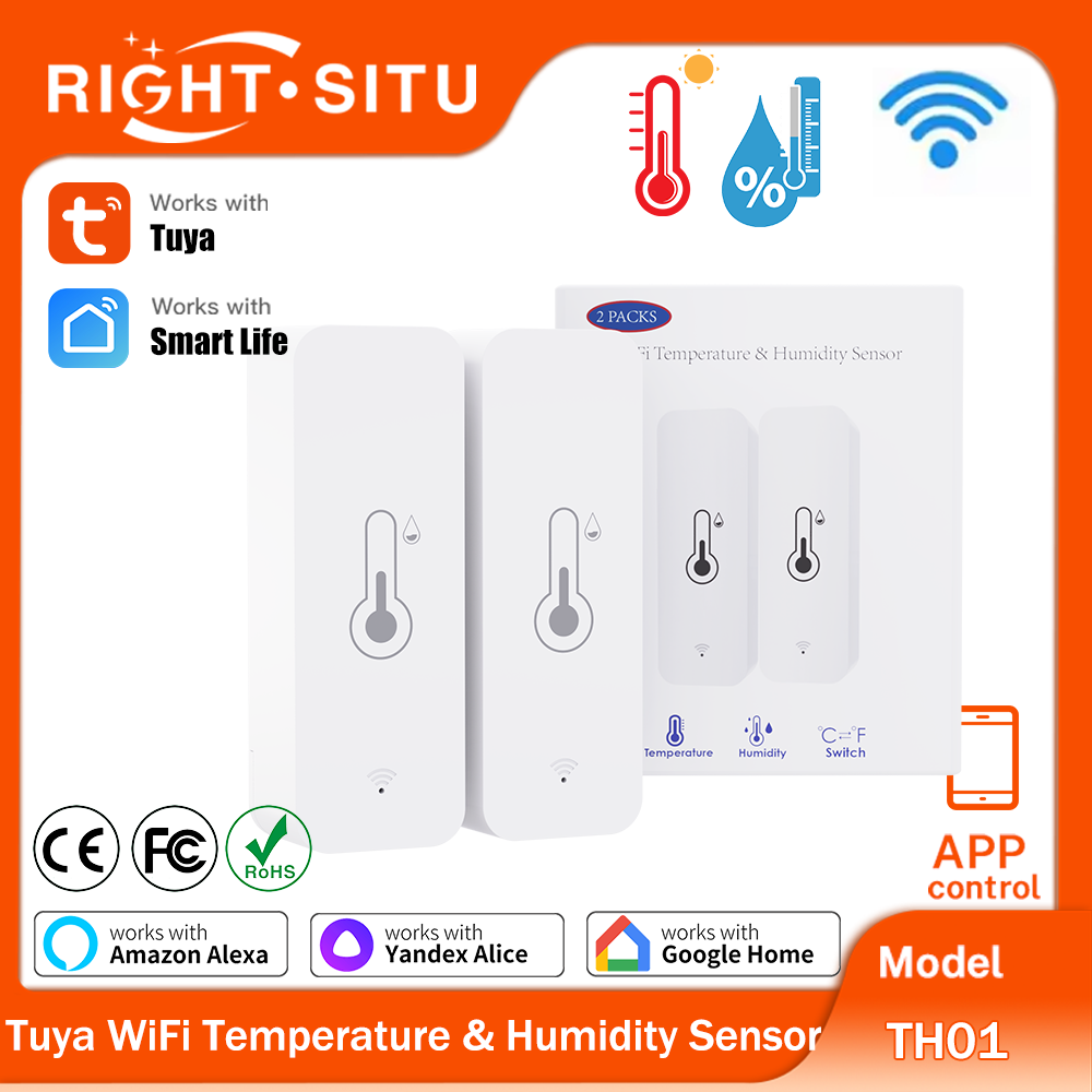 2PACK Tuya WiFi Temperature Hu - đánh giá và giá Smart Home Yandex