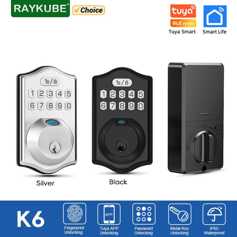 RAYKUBE K6 Tuya BLE Waterproof - đánh giá và giá Smart Home Keyestudio