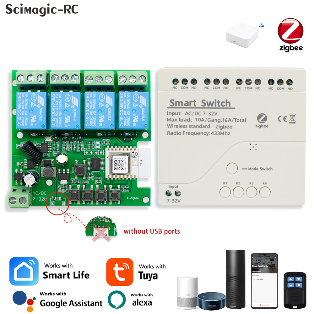 Zigbee Smart Switch Wifi Relay - đánh giá và giá Smart Ir Remote Controller