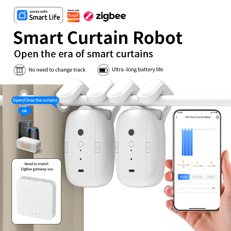 Zigbee Smart Curtain Driver Ro - đánh giá và giá Smart Home Life