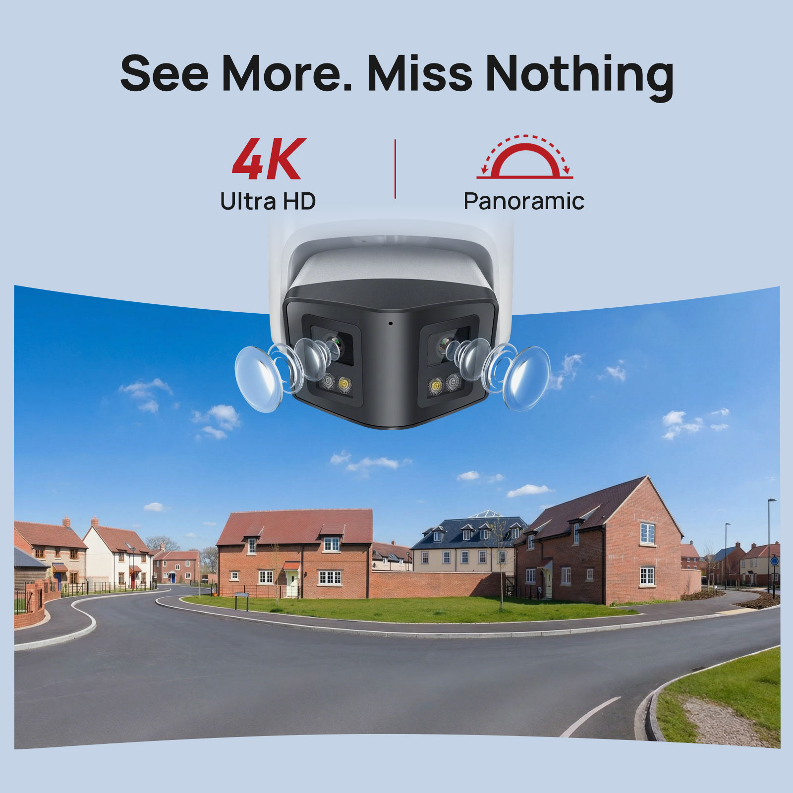Vikylin 4/8MP Panoramic Dual L - đánh giá và giá Smart Home Notifications