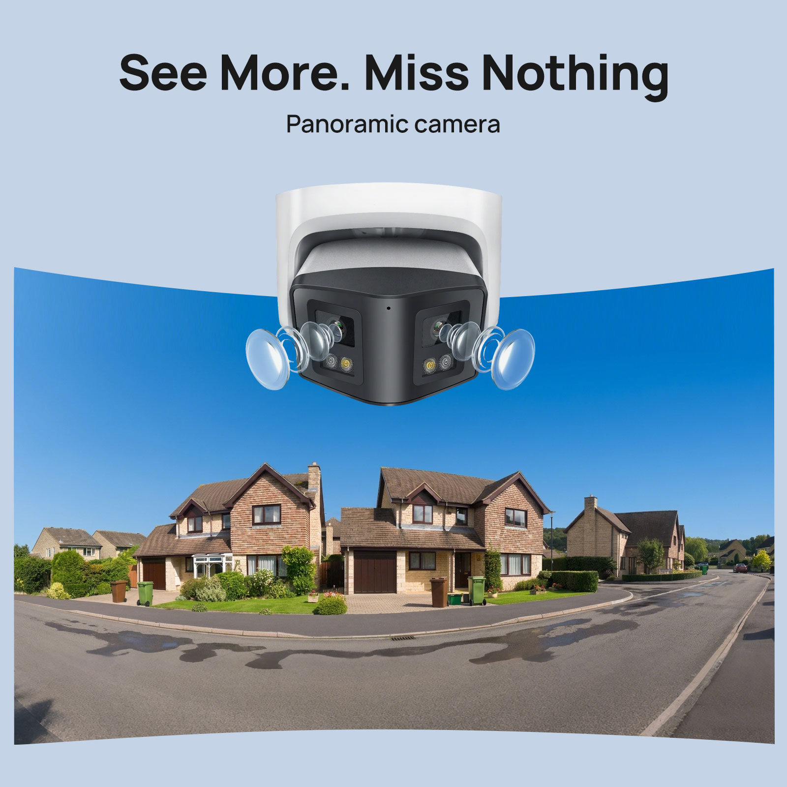 Vikylin 4/8MP Panoramic Dual L - đánh giá và giá Smart Home Notifications
