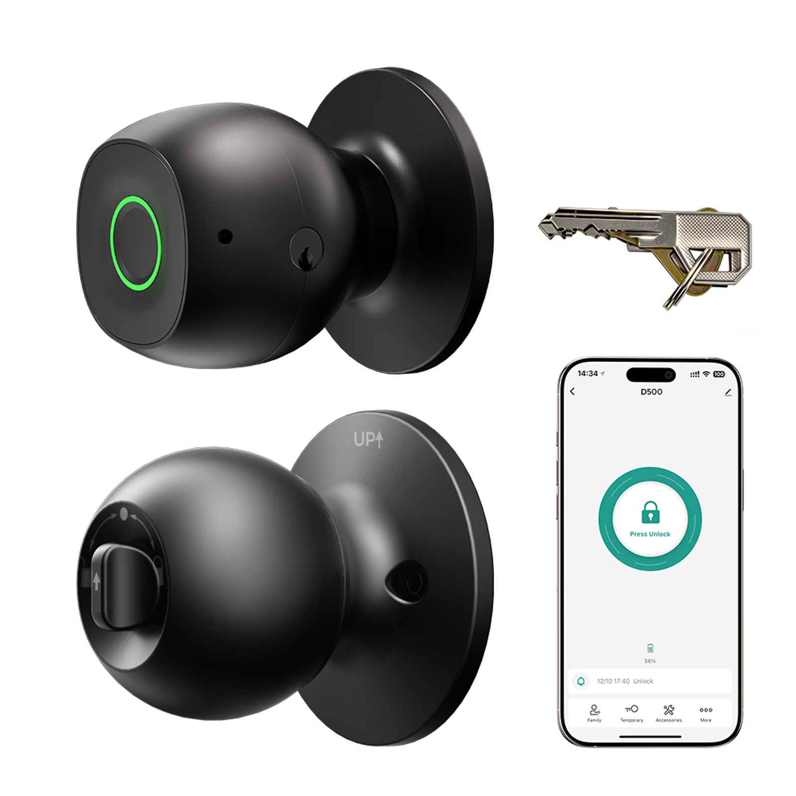 Fingerprint Door Lock Smart Ke - đánh giá và giá Smart Home Keyestudio